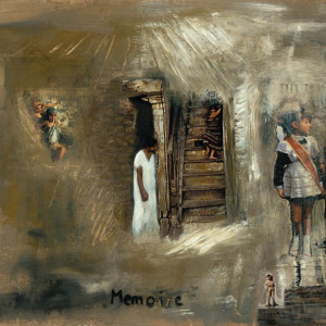 Memory, 2001, mixed media on paper, 18’’ x 24’’